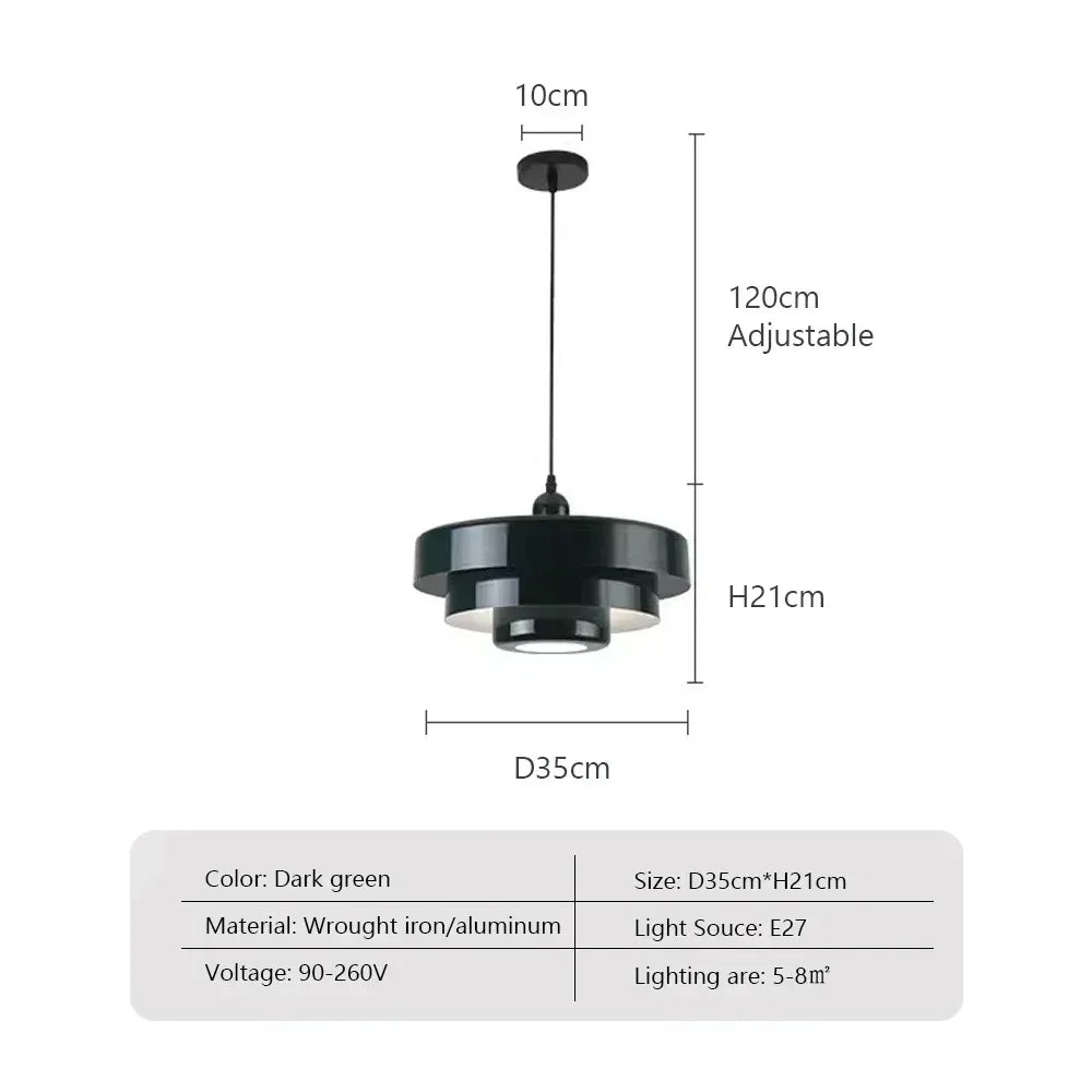 Afralia™ Nordic LED Macaron Pendant Light for Restaurant & Living Rooms