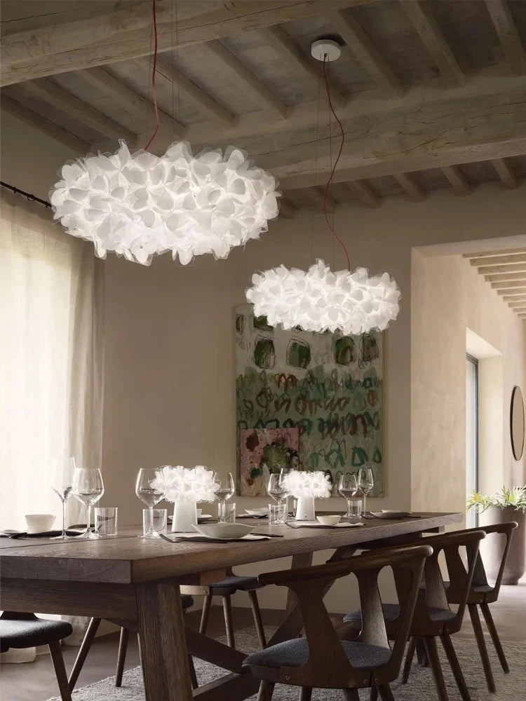 Afralia™ Petal Lustre LED Chandelier: Nordic Style Ceiling Light Fixture for Home Decor