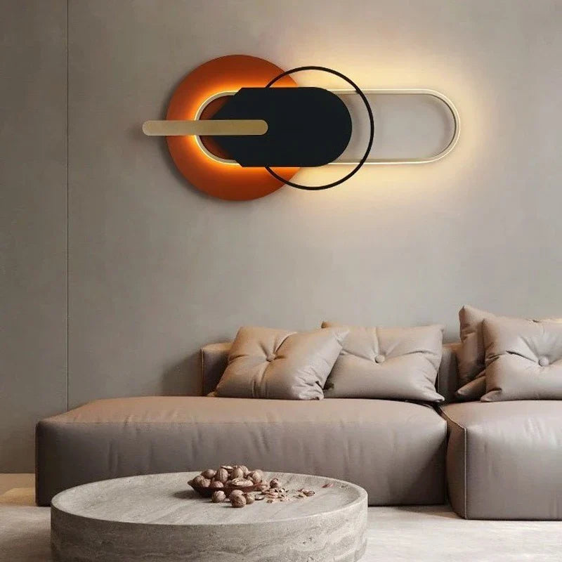 Afralia™ LED Wall Lamp: Modern Nordic Bedroom Living Room Light Fixture