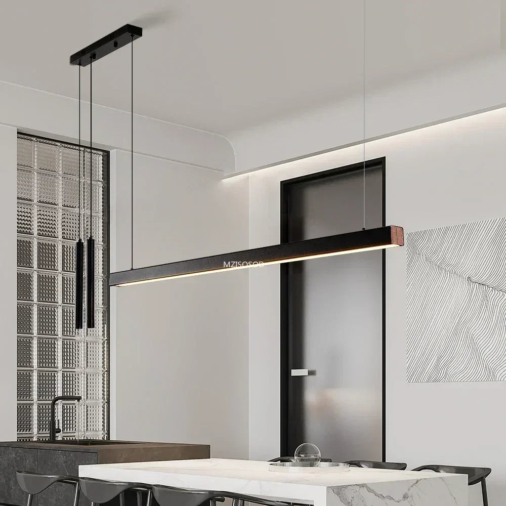 Afralia™ Minimalist Dimmable Chandelier for Dining Kitchen Office Bar Pendant Lighting