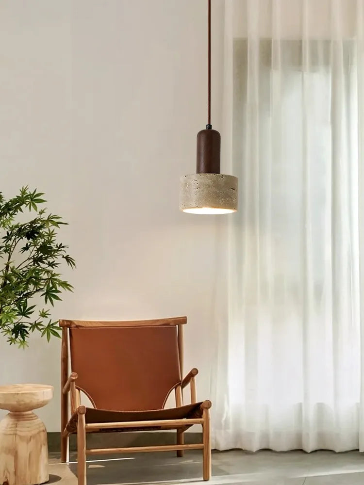 Afralia™ Cream Wind LED Pendant Lamp: Simple Modern Nordic Ceiling Lighting