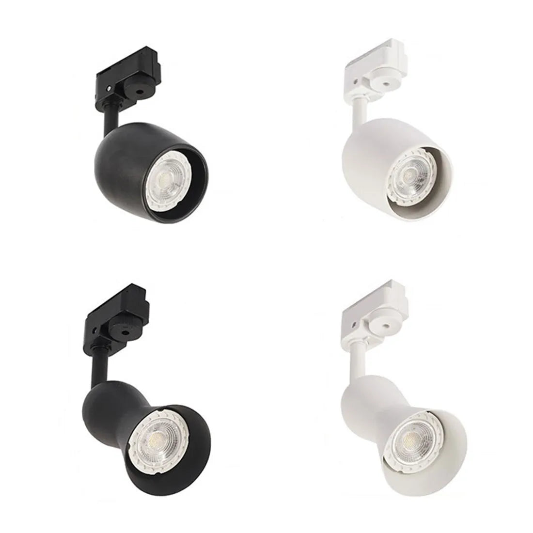 Afralia™ Mini GU10 Track Lights - H Type Ceiling Spotlight for Art Exhibition, Task Lighting