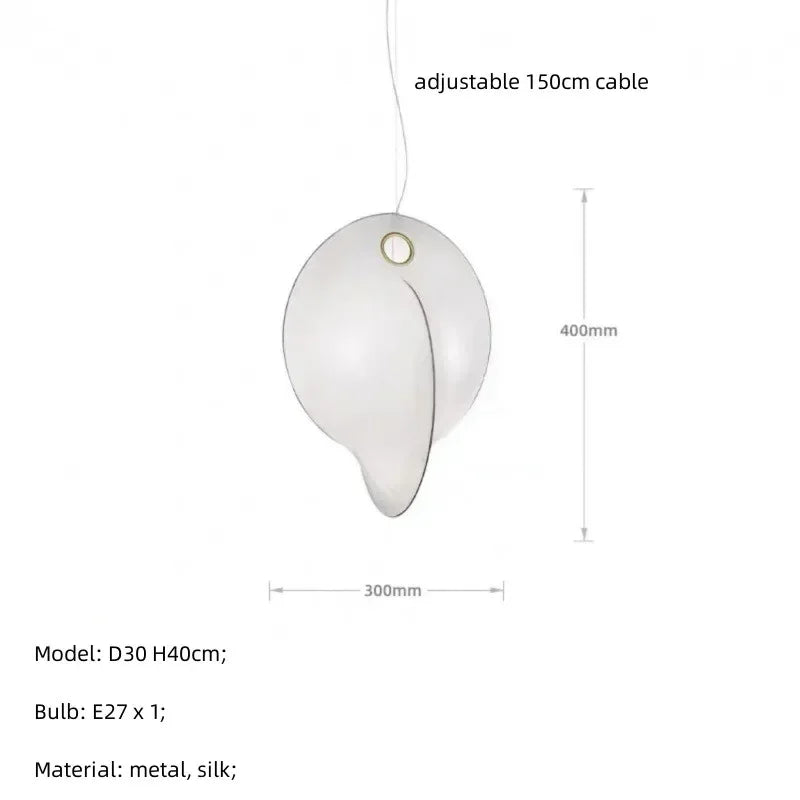 Afralia™ Minimalist LED Pendant Lights for Home Decor, Living Dining Bedroom Chandelier