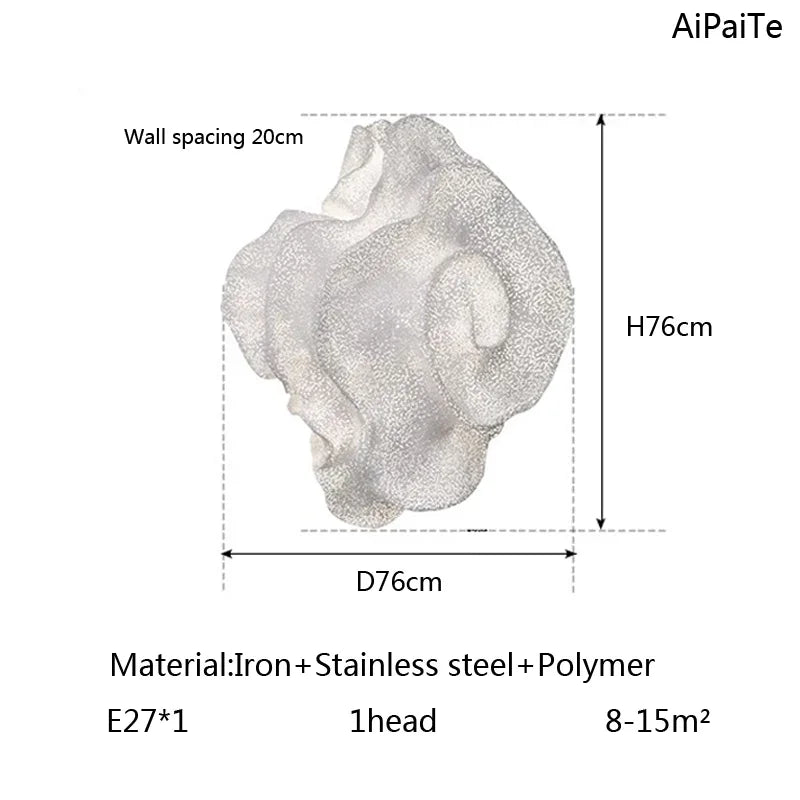 Afralia™ Nevo Cloud Glass Chandelier: Modern LED Pendant Lamp for Home, Restaurant & Kitchen