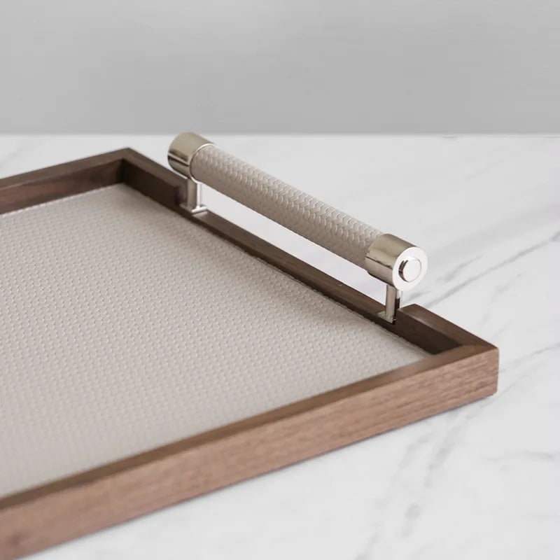 Afralia™ Wooden Organizer Trays: Luxury Removable Makeup, Food, Spice, Kitchen Tray