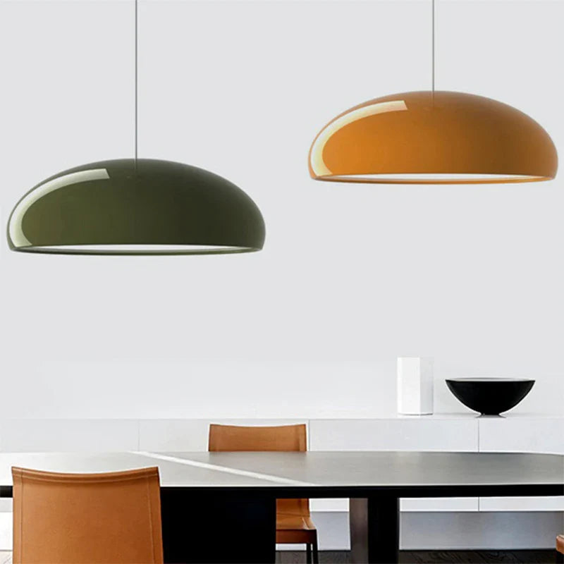 Afralia™ Macaron Round LED Pendant Light: Modern Nordic Decor for Home, Dining, Living, Caffee