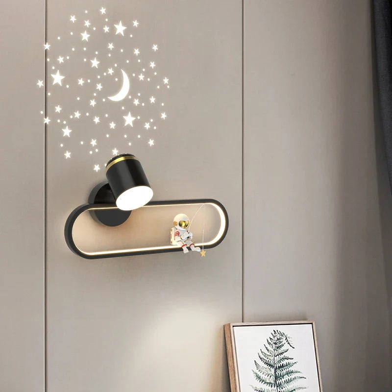 Afralia™ Starry Sky Wall Lamp for Modern Decor Bedroom and Living Room