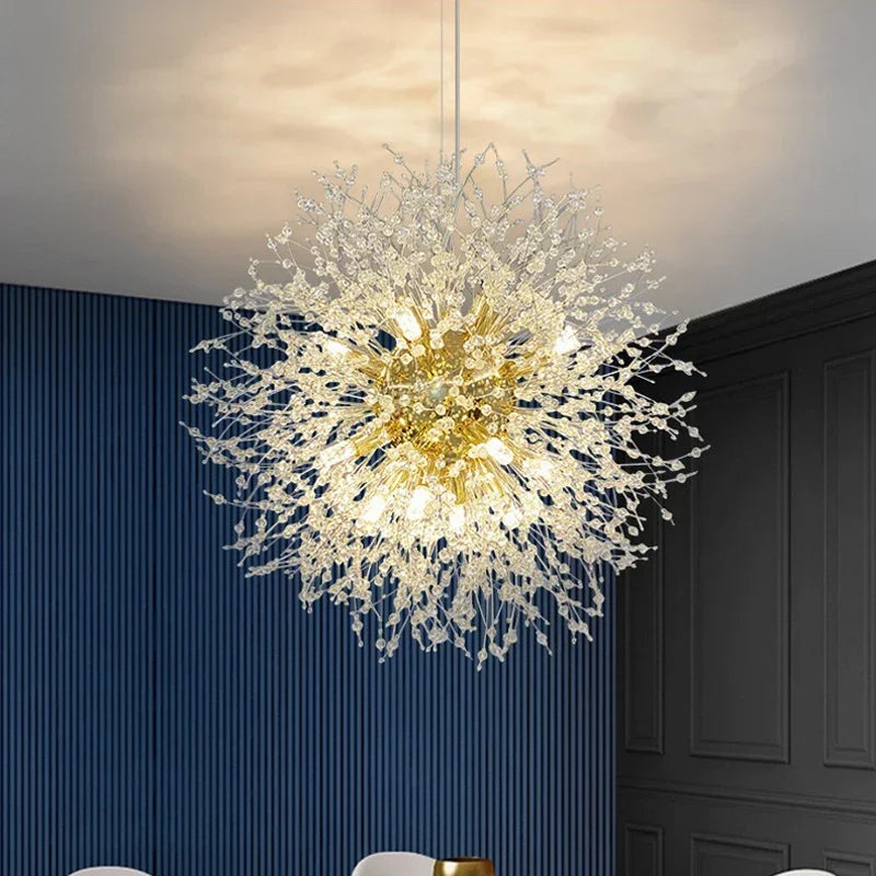 Afralia™ Dandelion Chandelier: Nordic Living Room, Bedroom, Dining Room Decor & Shop Pendant