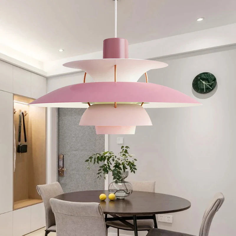 Afralia™ UFO 50 Pendant Light: High-Quality LED Hanging Lamp for Home & Kitchen