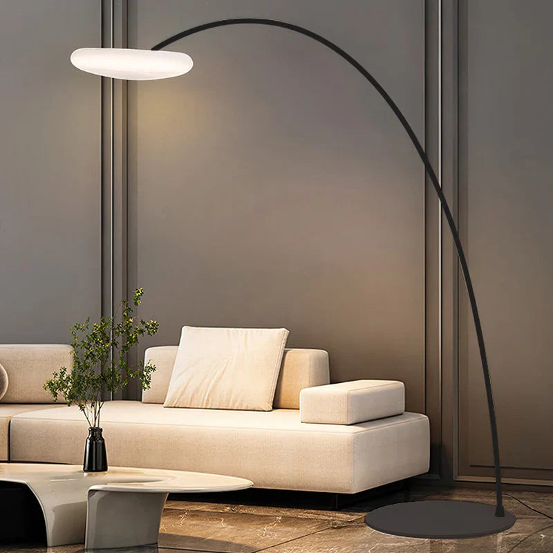 Afralia™ Nordic Cloud LED Floor Lamp for Modern Living Room Décor