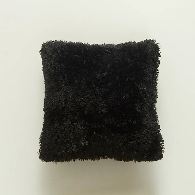 Afralia™ Sea Lion Velvet Body Pillow: Cozy Faux Fur Sofa Decor, 43x43cm Size