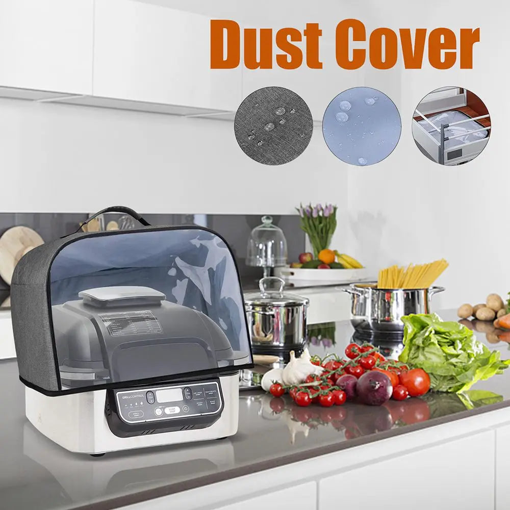 Afralia™ Ninja Foodi Grill Dust Cover with Storage Pockets