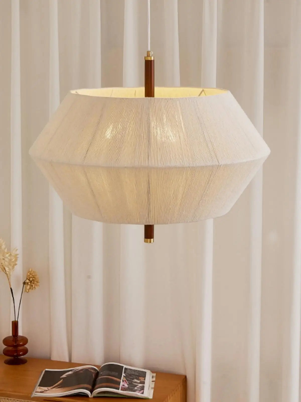 Afralia™ Zen Japan Ceiling Chandelier for Teahouse Restaurant Bedroom Dining Room Decor