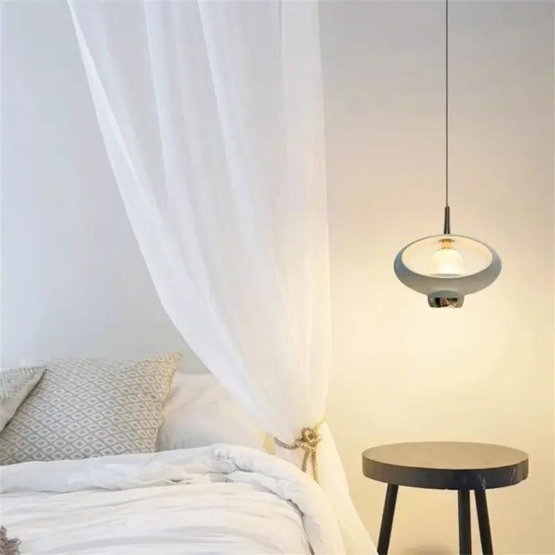 Afralia™ Modern Adjustable Round Pendant Light with LED, Stretchable Angle for Home Decor
