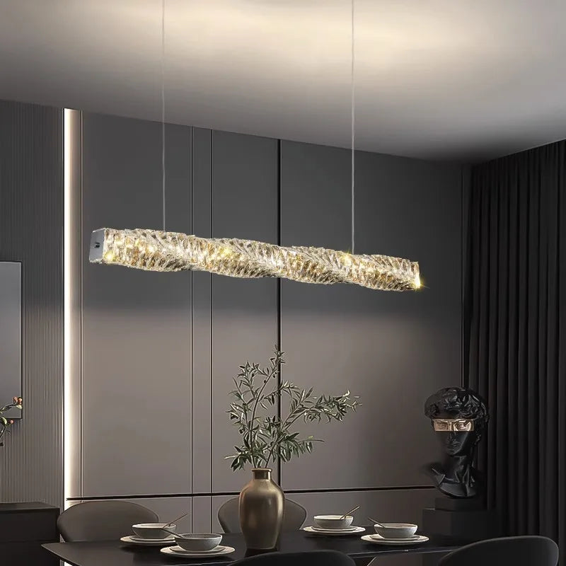 Afralia™ Modern LED Pendant Light Chandeliers for Living Room and Dining Room