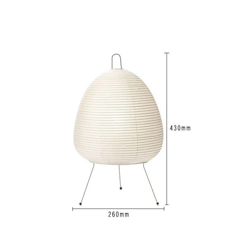 Afralia™ Japanese Style Paper Floor Lamp for Home Décor and Lighting