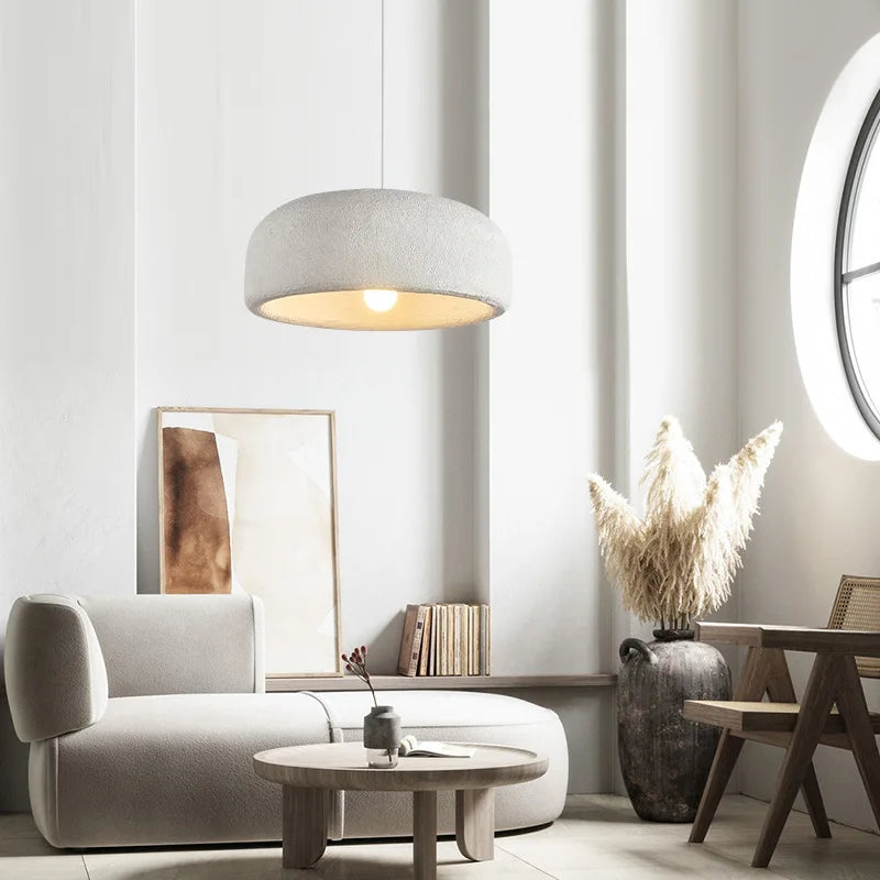 Afralia™ Resin LED Pendant Lamp: Wabi Sabi Style for Dining Room, Bar, or Kitchen Island