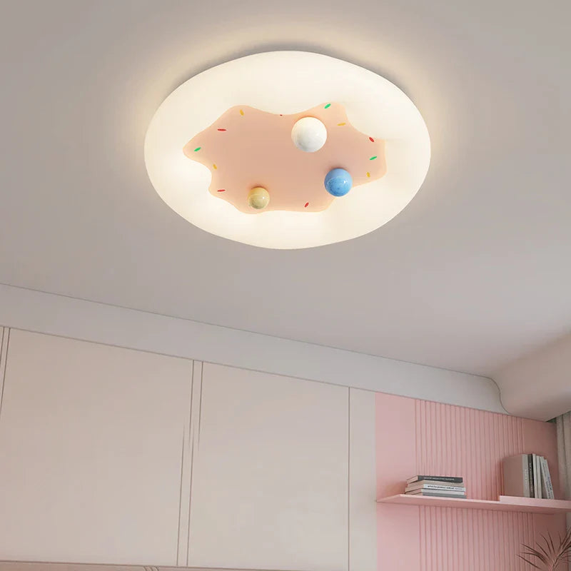 Afralia™ Kids Room Chandelier Remote Dimable Ceiling Lights