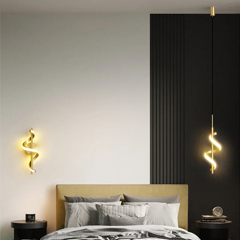 Afralia™ LED Pendant Lights & Wall Lamps for Modern Nordic Home Decor