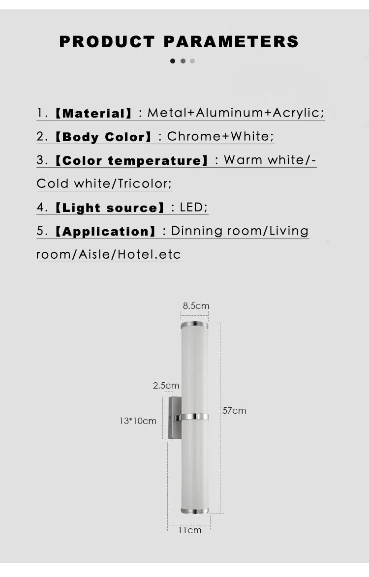 Afralia™ Wall Mounted Vanity Lights for Mirror Sconces, Up/Down Lamps, Bedroom Sconce