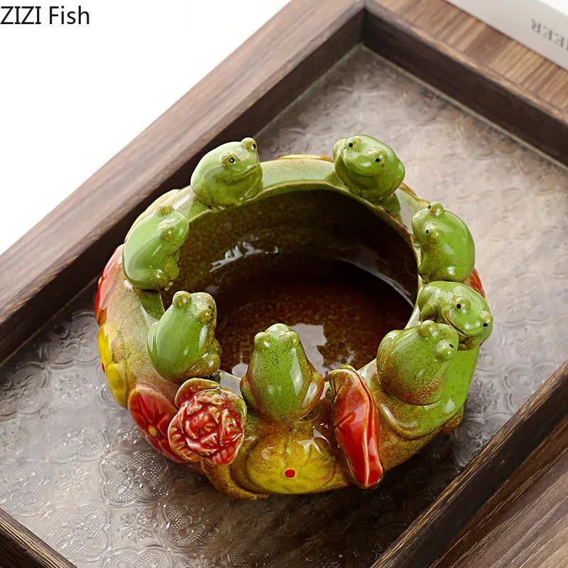 Afralia™ Ceramic Bird Fruit Plate: Decorative Snacks Tray, Nuts Bowl, Candy Storage