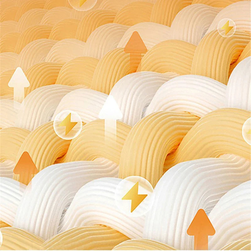 Afralia™ Pineapple Shape Golden Turtle Velvet Summer Blanket