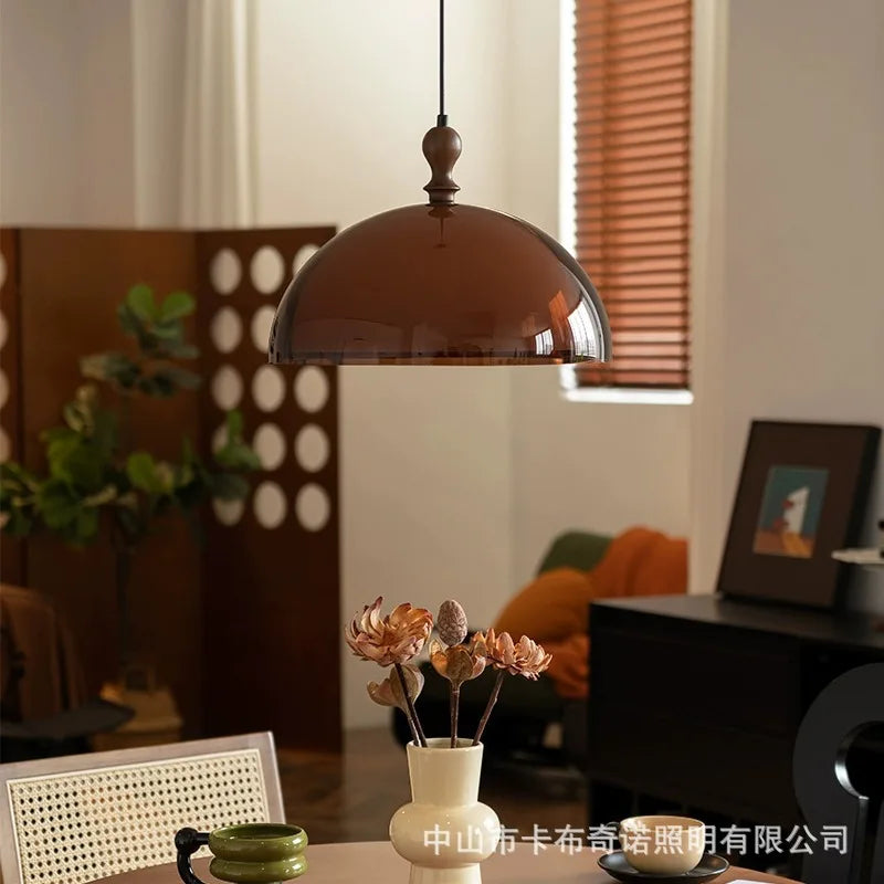 Afralia™ Retro Japanese Pendant Light for Dining Table - Nanyang Island Platform