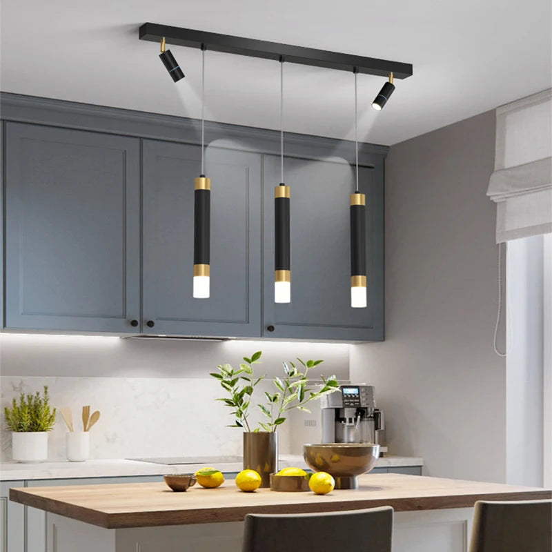 Afralia™ Modern LED Pendant Lights - Simple Spotlight Design