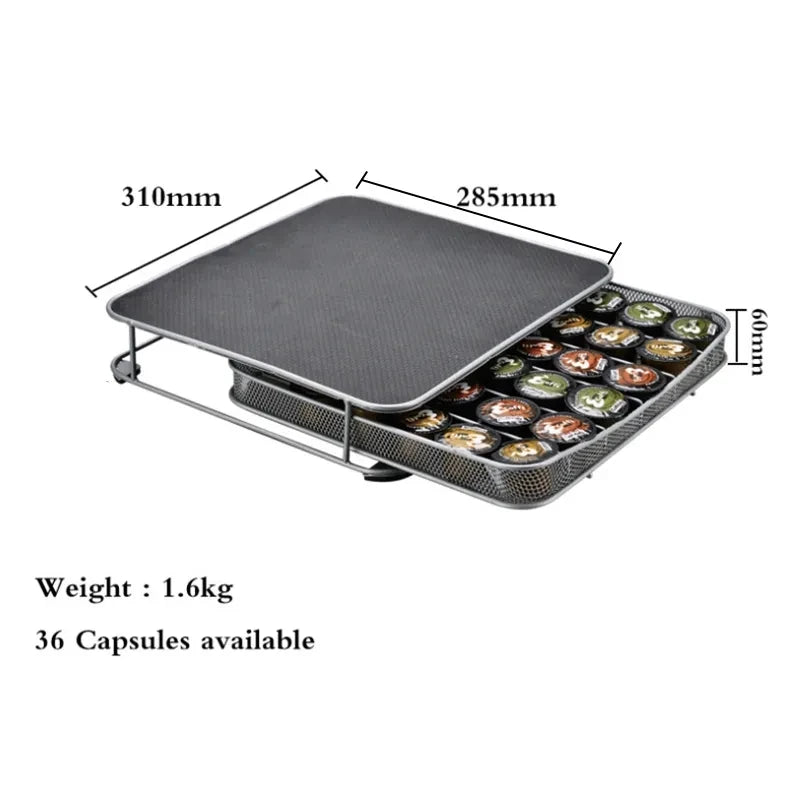 Afralia™ Capsule Holder for Dolce Gusto / Nespresso Coffee Machine Base