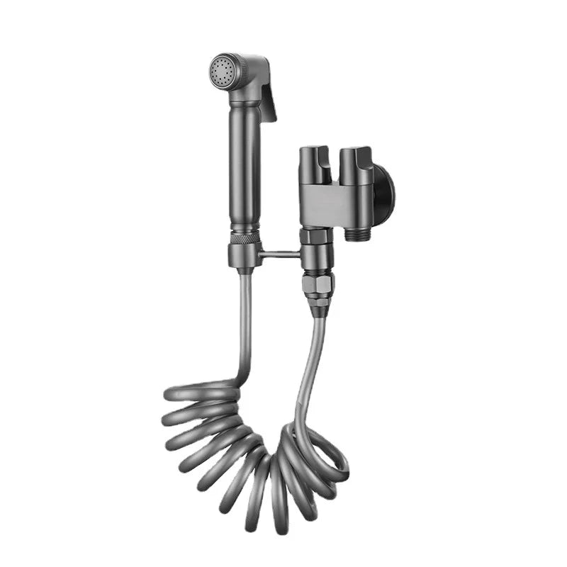 Afralia™ High Pressure Bidet Sprayer Set - Toilet Hygienic Shower Bathroom Accessories