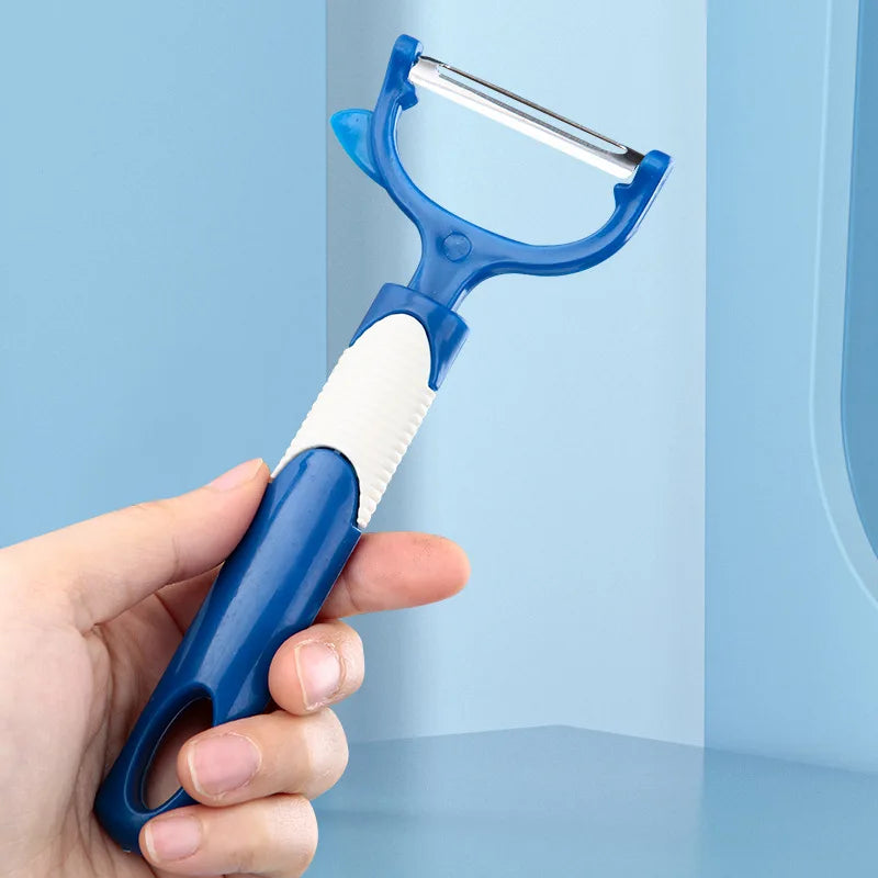 Afralia™ Stainless Steel Vegetable Peeler and Fruit Planer with Plastic Handle