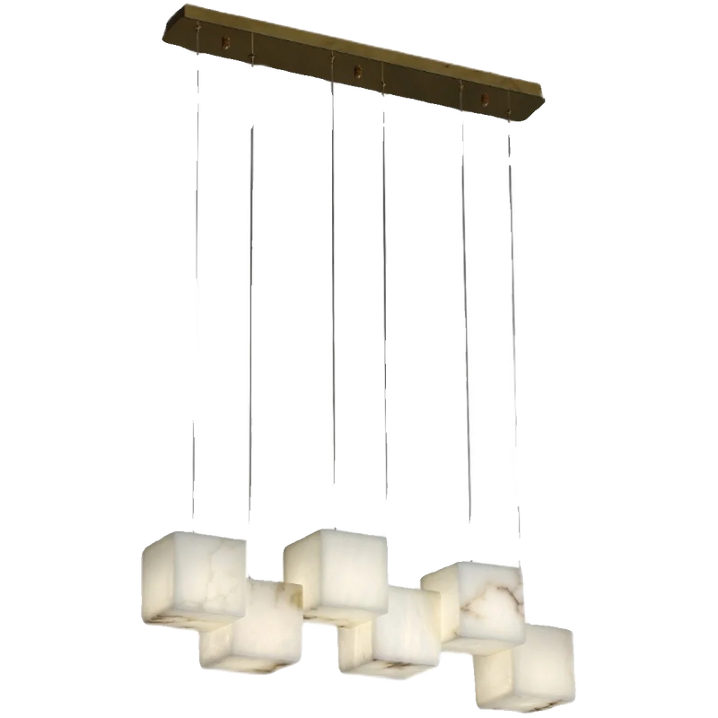 Afralia™ Modern Chinese Tearoom Chandelier Silver Luxury Bar Study Room Statement Piece