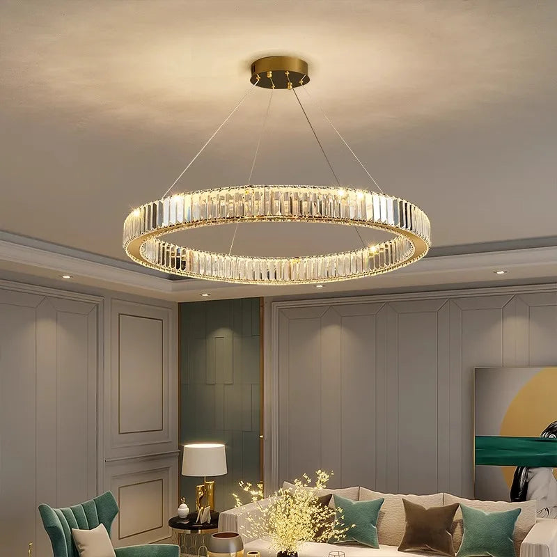 Afralia™ Modern LED Chandeliers for Living & Dining Room Lighting