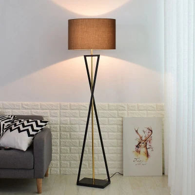 Afralia™ Minimalist Iron Stand Floor Lamp for Modern Home Decor