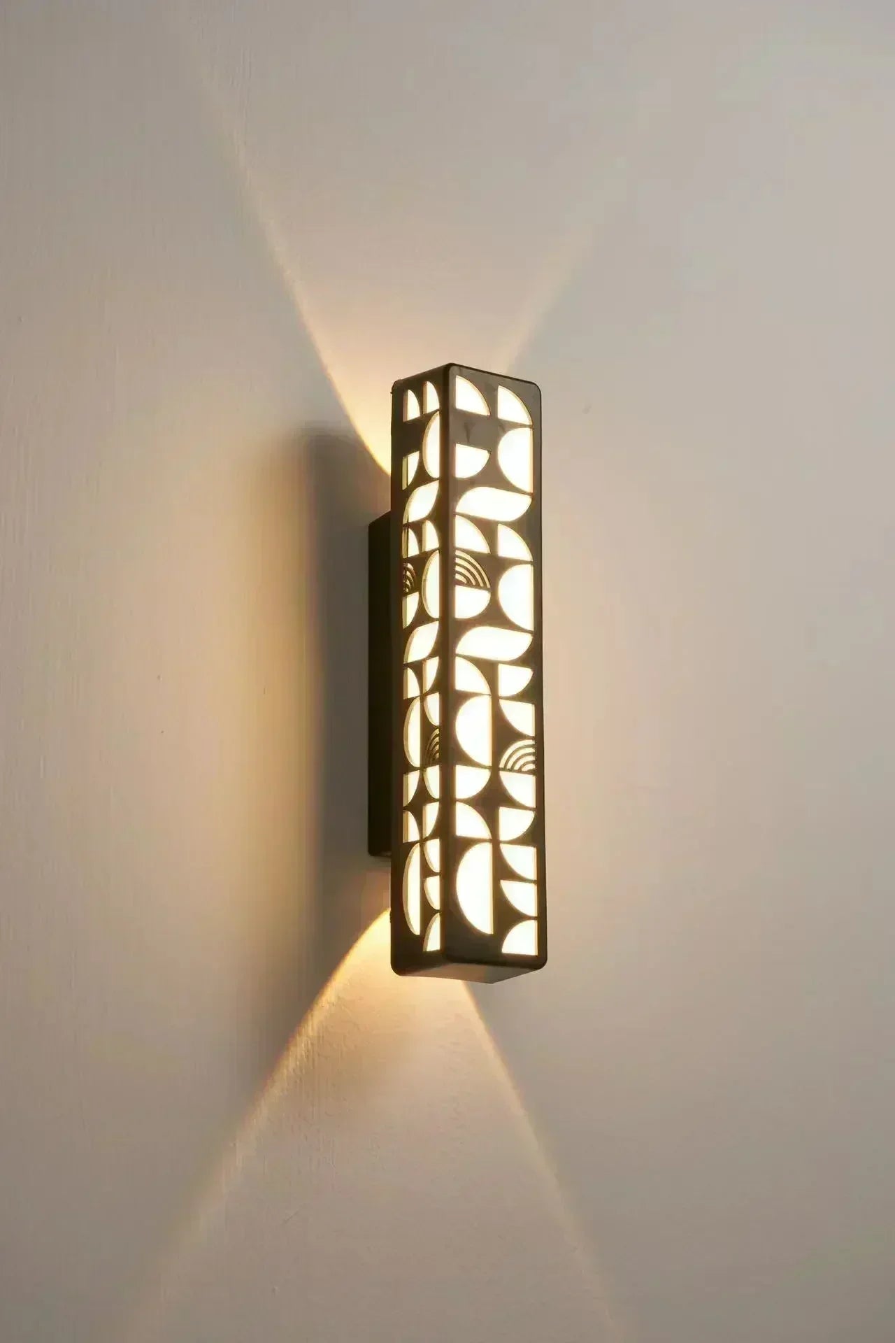 Afralia™ Outdoor LED Wall Light for Garden Balcony Stairs, Modern Style