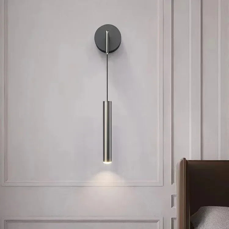 Afralia™ Modern LED Wall Light for Headboards & Background, Nordic Style Living Room Decoration