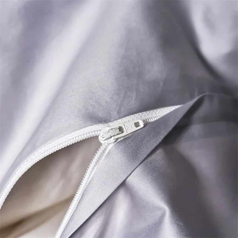 Afralia™ Egyptian Cotton Luxury Bedding Set, 1000TC, Queen or King Duvet Cover, Soft Silky Sheets
