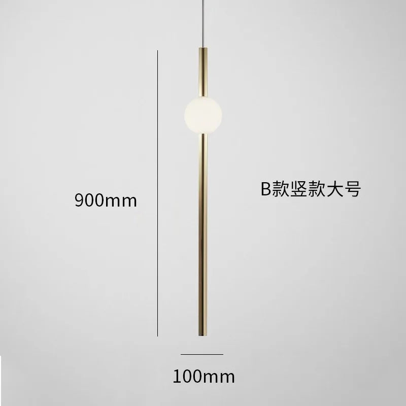 Afralia™ Minimalist Glass Chandelier Collection