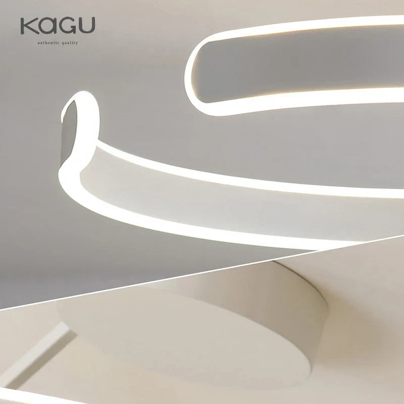 Afralia™ LED Ceiling Chandelier Dimmable Pendant Lamps