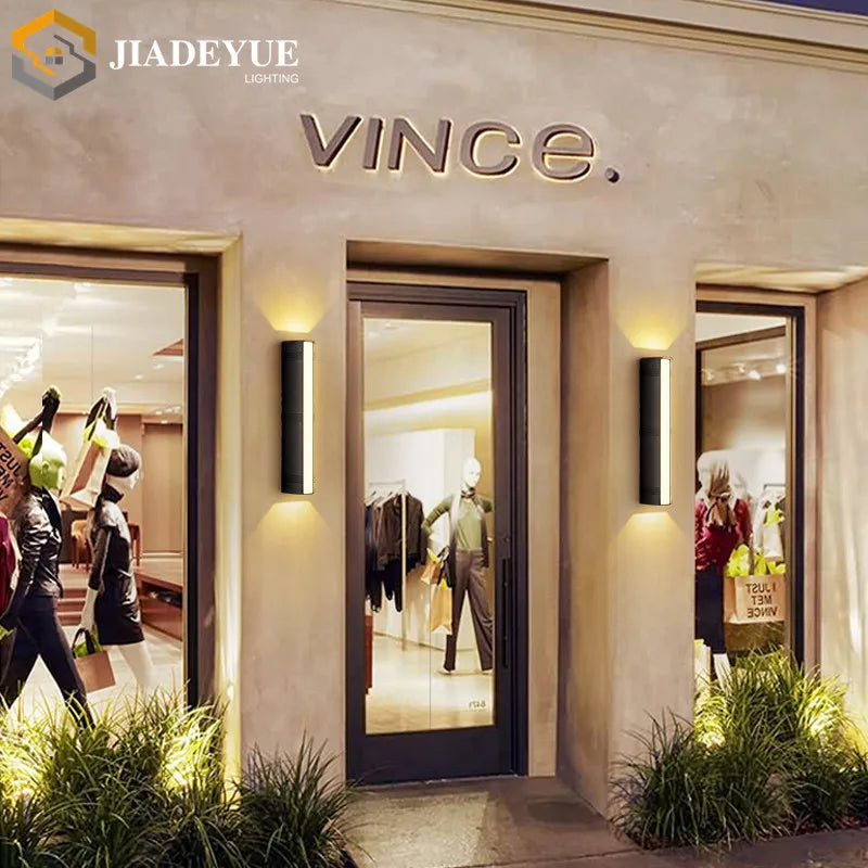 Afralia™ Outdoor LED Wall Light: Waterproof Garden Spotlight for Villa Exterior.