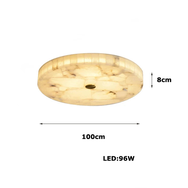 Afralia™ Spanish Marble Ceiling Light for Luxe Living Room Décor.