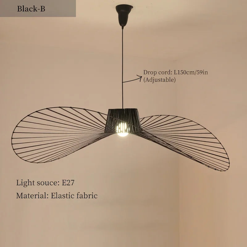 Afralia™ Nordic Minimalist Vintage Pendant Light Chandelier for Living Room Decor