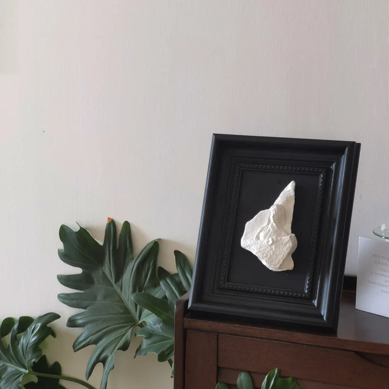 Afralia™ Stereo Abstract Figure Relief Sculpture Wall Decor Frame