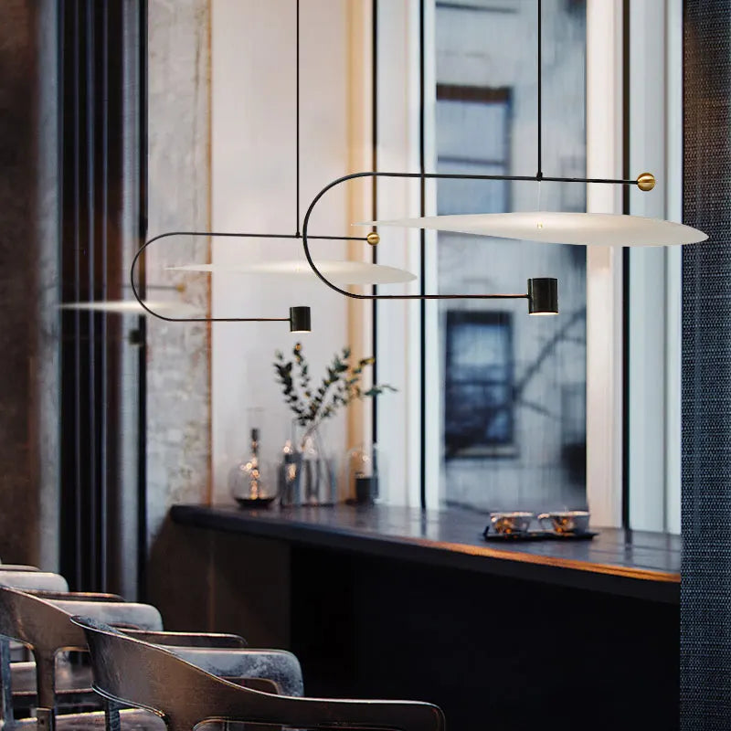 Afralia™ Modern LED Pendant Lights for Ceiling Minimalism and Restaurant Chandelier