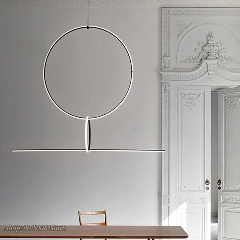 Afralia™ Nordic Geometric Pendant Lights - Modern Unique Designer Hanging Lamps