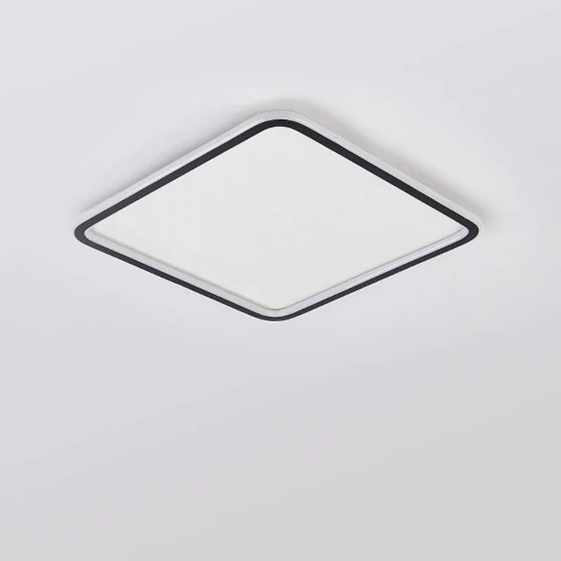 Afralia™ Square LED Ceiling Chandelier for Home Decor & Living Room Lighting