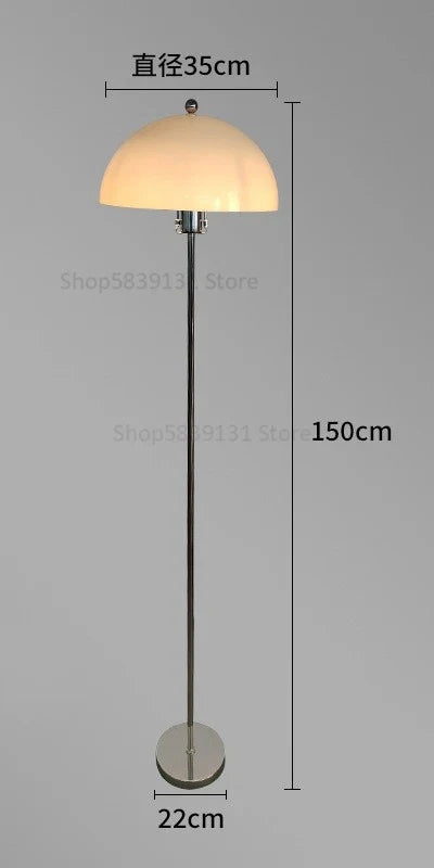 Afralia™ Retro Acrylic Floor Lamp with Colorful Lampshade for Living Room LED Lights