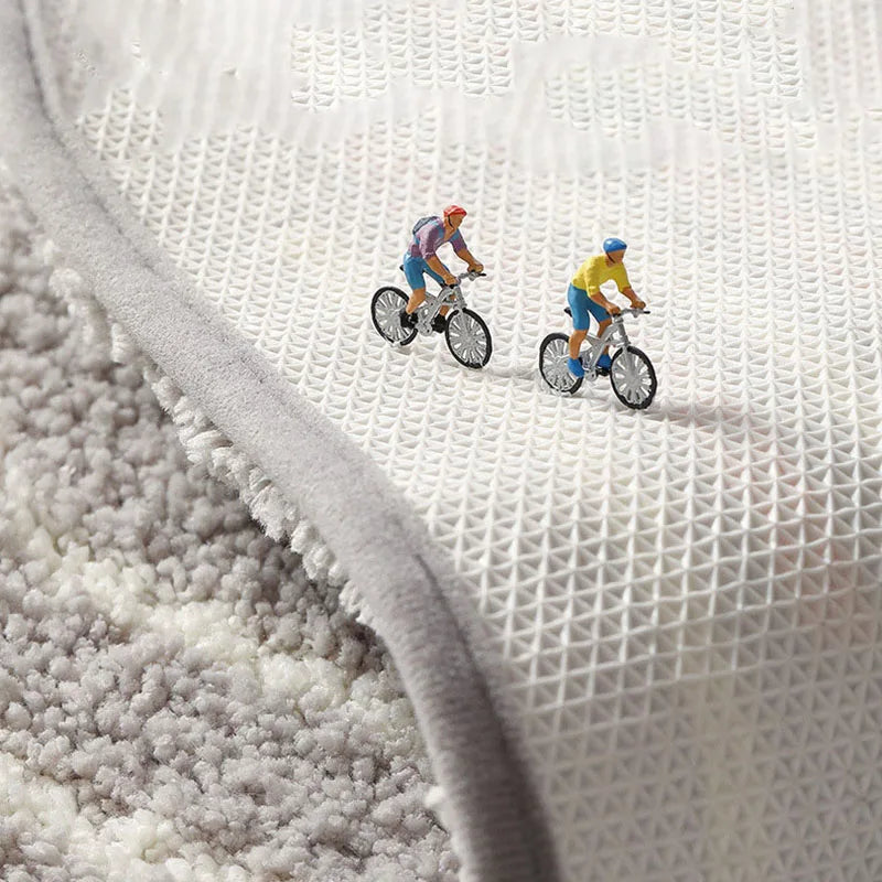 Afralia™ Soft Bathroom Rug Entry Mat with Superior Absorbency & Non-Slip Design