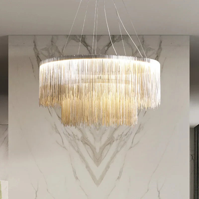 Afralia™ Luxury Chandeliers for Living Room Ceiling Lighting Żyrandol