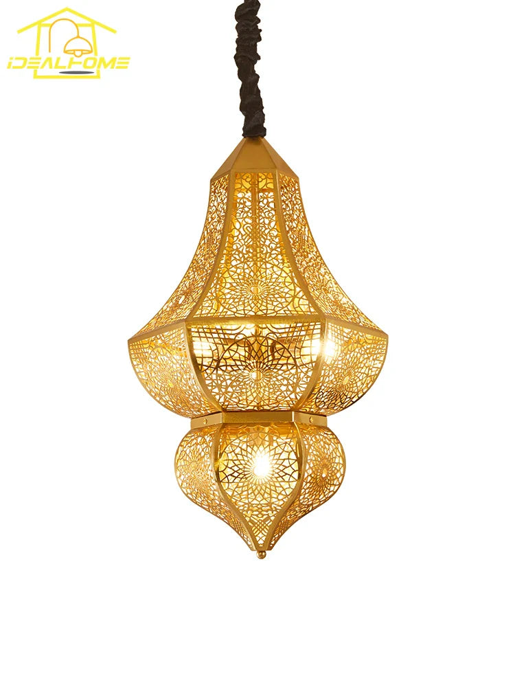 Afralia™ Exotic Pendant Lights LED E27 Thai Design Moroccan Lamp Decor Bar